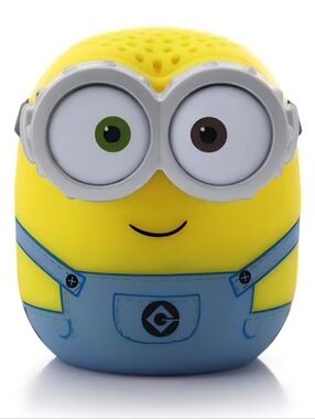 Bitty Boomers Minion Bluetooth Speaker - Yellow/Blue